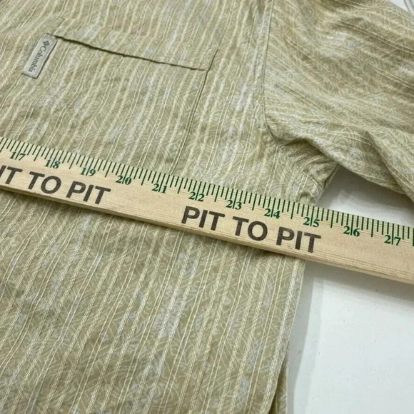 columbia XCO Shirt Short Sleeve Button Down Mens XXL 0330 - Picture 6 of 7